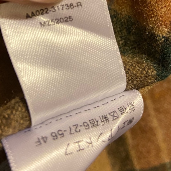 Pendleton the original boardshirt 100% virgin wool ranger plaid Large - Picture 11 of 13